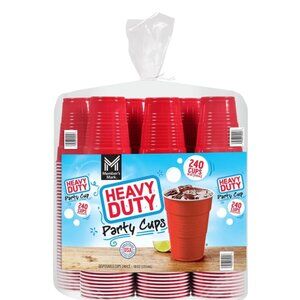 Member's Mark Heavy-Duty Plastic Cups, 18 oz Party Essentials